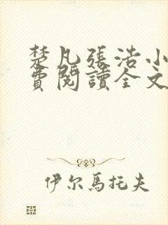 楚凡张浩小说免费阅读全文