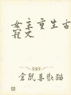 女主重生古言甜宠文