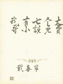 我有七个大佬哥哥小说免费下载