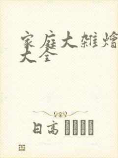 家庭大杂烩小说大全