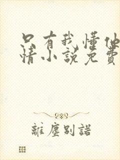 只有我懂他的柔情小说免费阅读