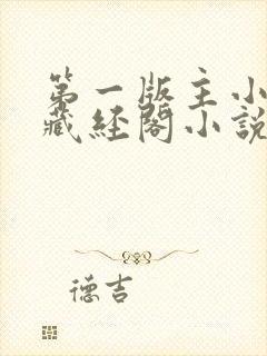 第一版主小说网藏经阁小说网封面