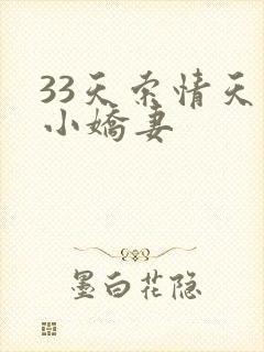 33天索情天价小娇妻