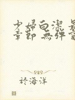 少妇白洁 最新章节 无弹窗 笔趣阁