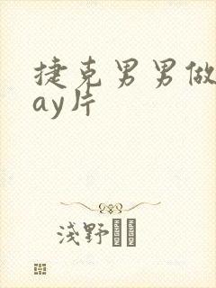 捷克男男做爰gay片封面