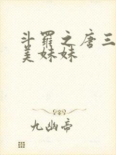 斗罗之唐三的绝美妹妹封面