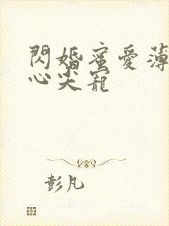 闪婚蜜爱薄少的心尖宠