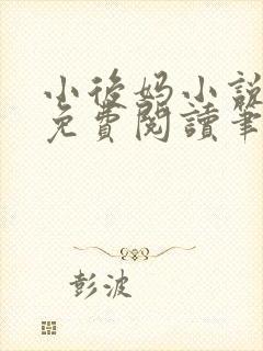 小后妈小说全文免费阅读笔趣阁