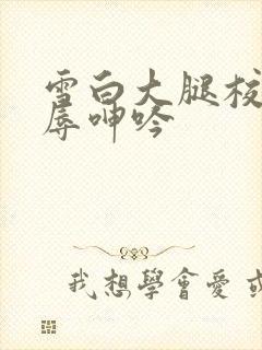 雪白大腿校花屈辱呻吟