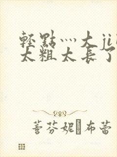 轻点灬大ji巴太粗太长了h