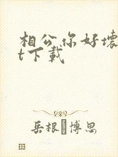 相公你好坏txt下载
