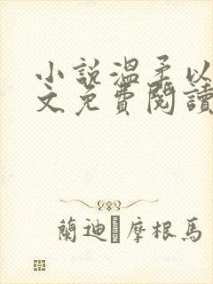 小说温柔以臻全文免费阅读