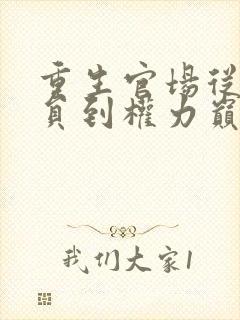重生官场从公务员到权力巅峰