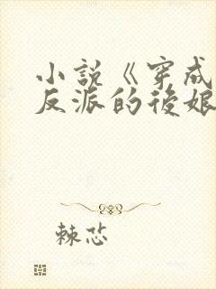 小说《穿成五个反派的后娘》