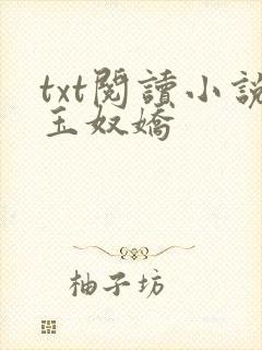 txt阅读小说玉奴娇