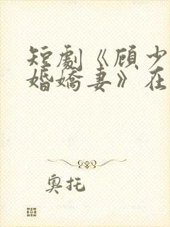 短剧《顾少的闪婚娇妻》在线观看