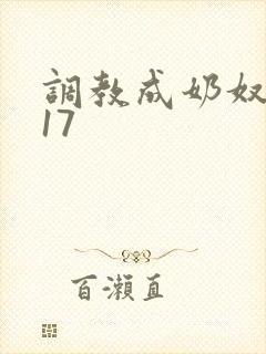 调教成奶奴1～17