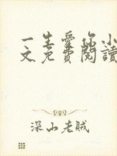 一生爱你小说全文免费阅读无弹窗