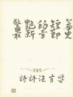 惊艳的短篇合集最新章节更新艳情小说