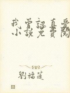 我曾认真爱过你小说免费阅读封面