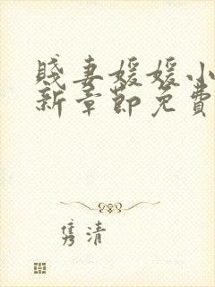 贱妻媛媛小说最新章节免费阅读