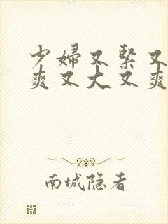 少妇又紧又湿又爽又大又爽视频