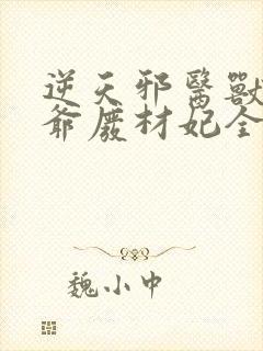 逆天邪医兽黑王爷废材妃全文免费阅读