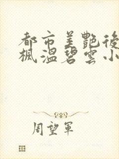 都市美艳后宫唐枫温碧云小说