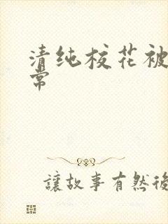 清纯校花被插日常封面