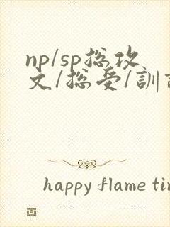 np/sp总攻文/总受/训诫文