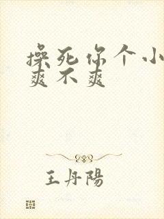 操死你个小骚货爽不爽