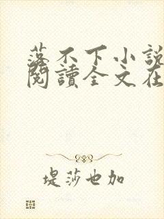 落不下小说免费阅读全文在线