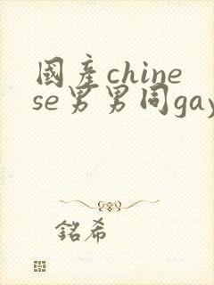 国产chinese男男同gaygay网站