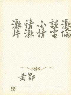 激情小说激情图片激情电伦理小说