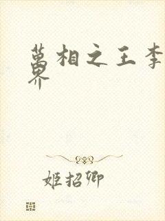 万相之王李洛境界