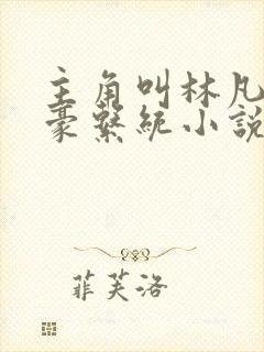 主角叫林凡的神豪系统小说