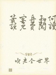 萧宴舟和何夕小说免费阅读