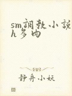 sm调教小说高h多肉
