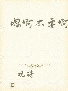 嗯啊不要啊双性封面