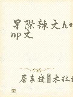 星际辣文h啪肉np文