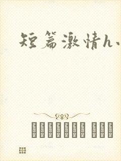短篇激情h小说