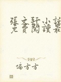 张文轩小说全文免费阅读最新章节