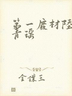 第一废材陆仁云青瑶