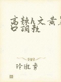 高辣h文黄暴粗口调教