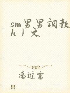 sm男男调教〈h丿文
