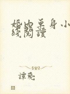 婚内单身小说在线阅读