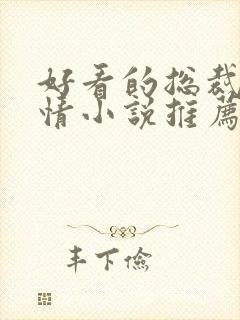 好看的总裁文言情小说推荐