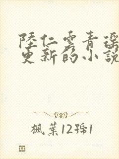 陆仁云青瑶刚刚更新的小说笔趣阁