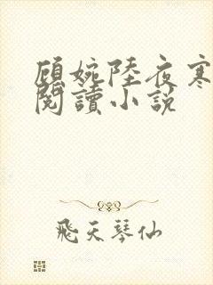 顾婉陆夜寒免费阅读小说
