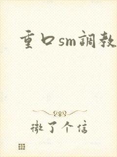 重口sm调教文封面